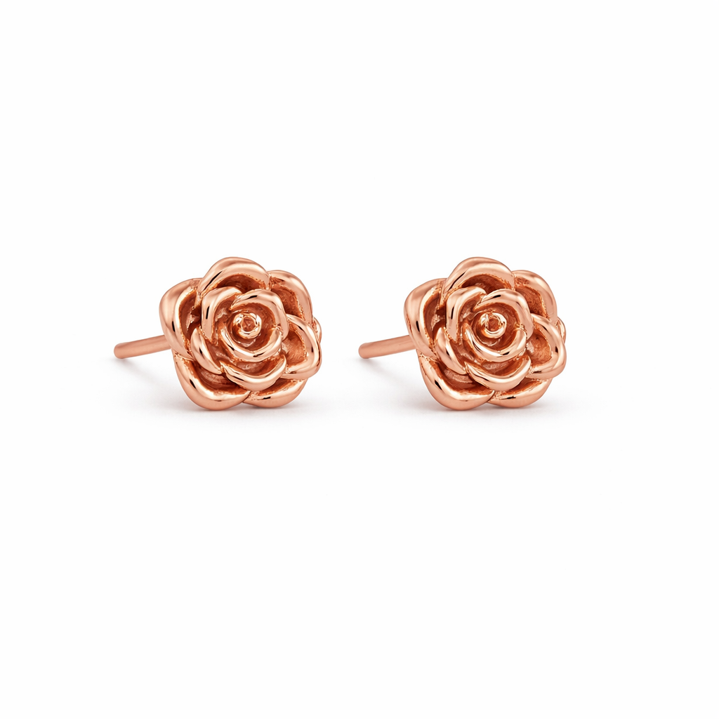 Boucles d’oreilles Rose