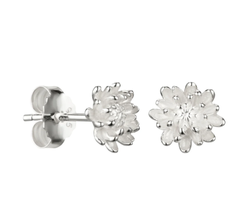 Boucles d’oreilles Chrysanthème