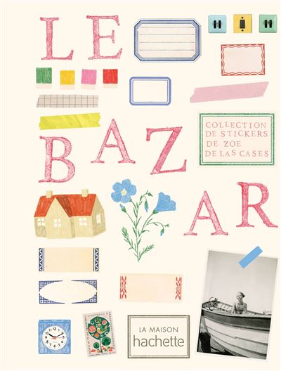 Livre de stickers "Le Bazar"
