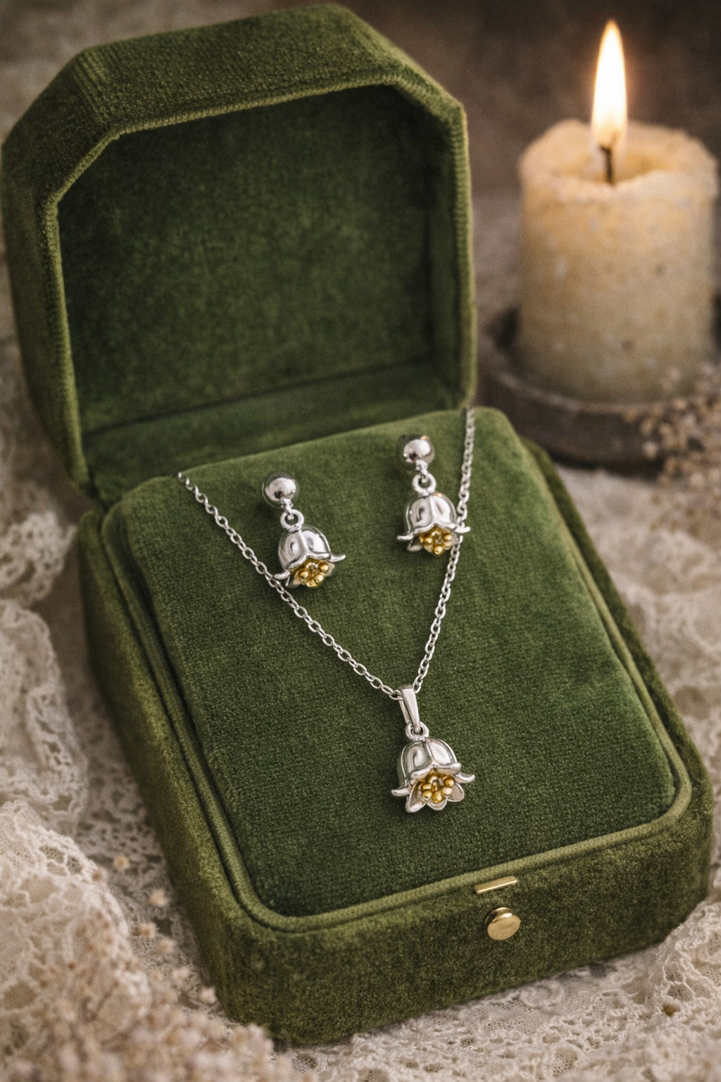 Boucles d’oreilles Muguet