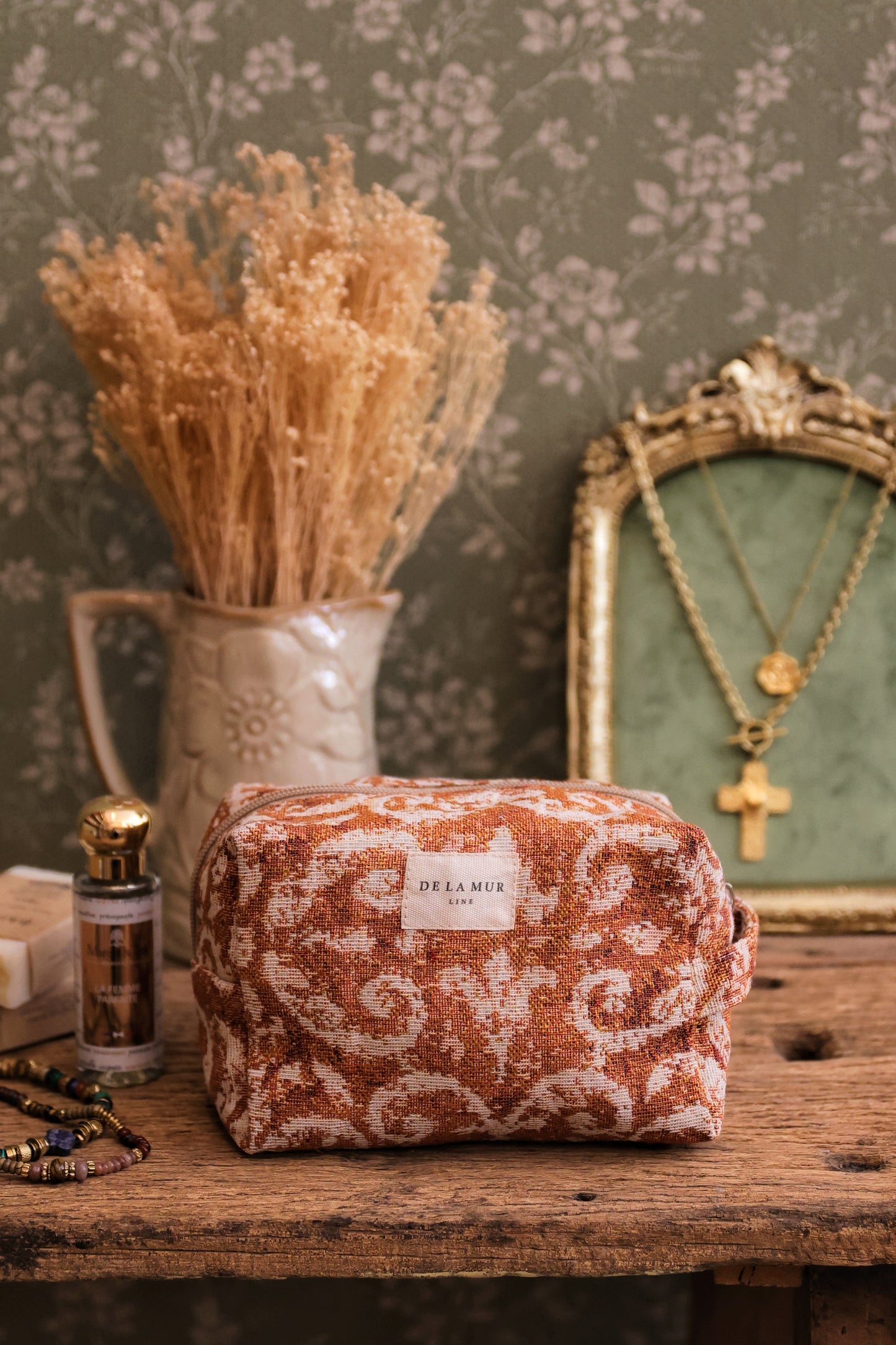 Trousse de toilette "Imprimé vintage"