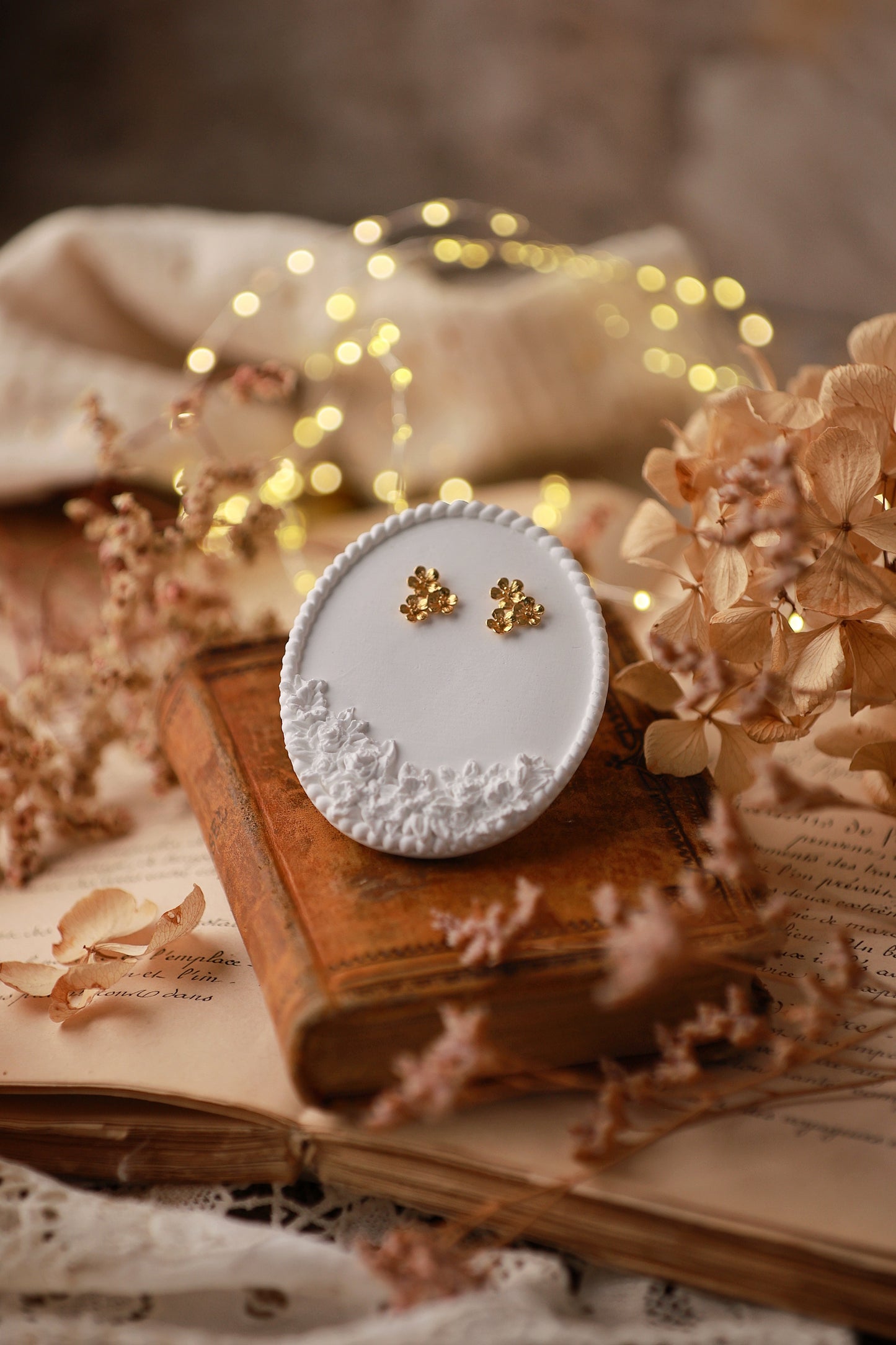 Boucles d’oreilles Petites Fleurs