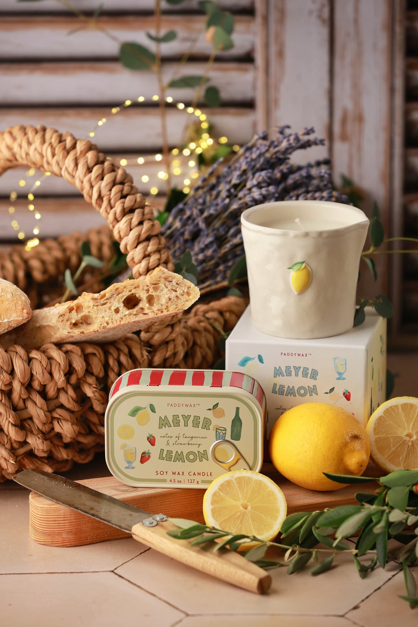 Bougie Citron Petit format