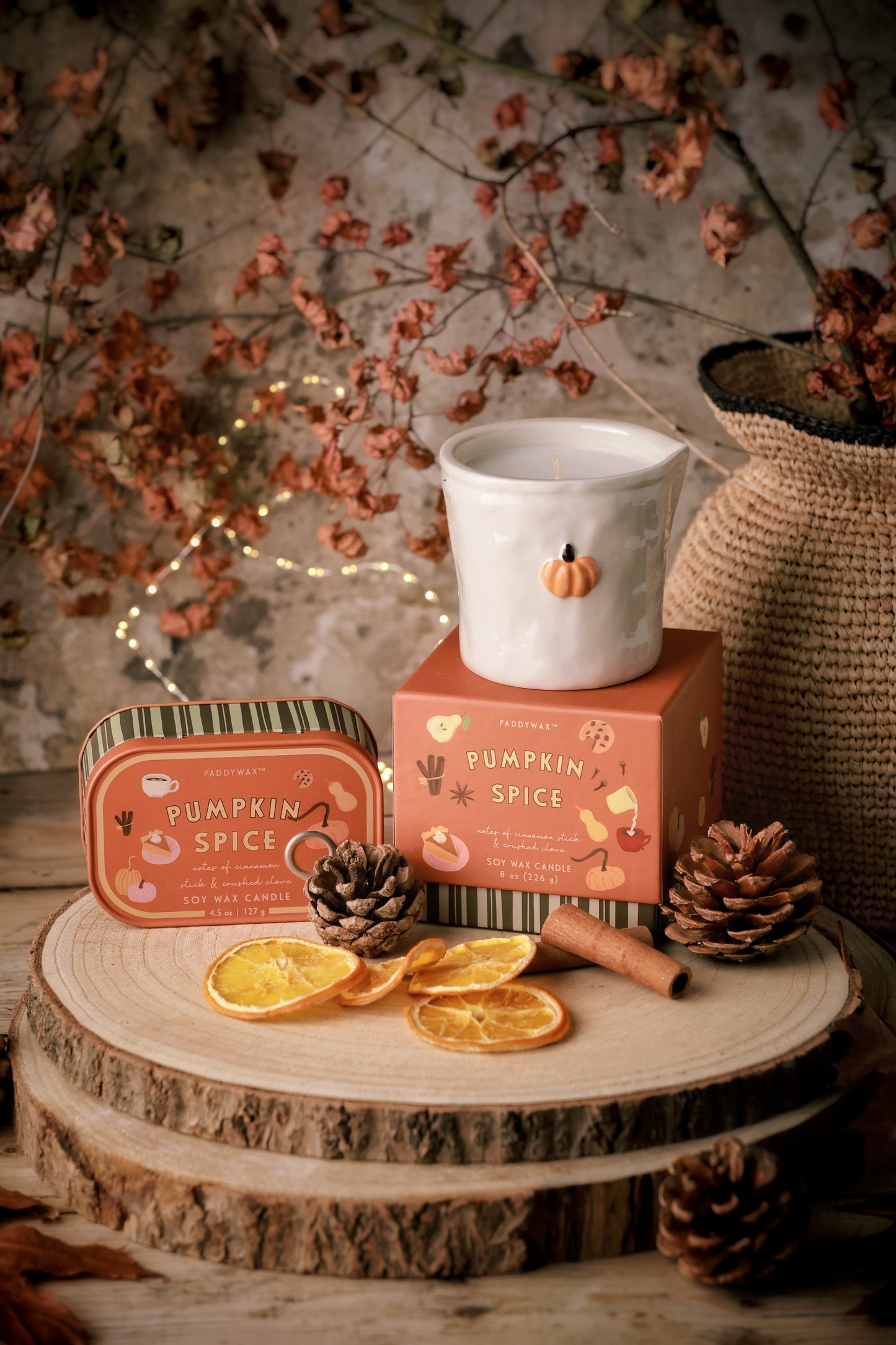 Bougie Citrouille Petit format