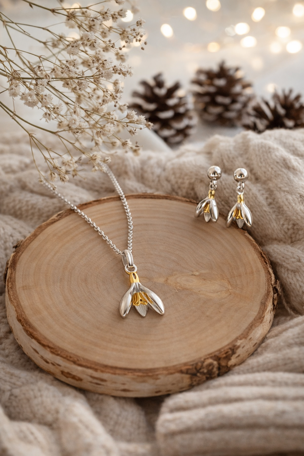 Collier Perce Neige
