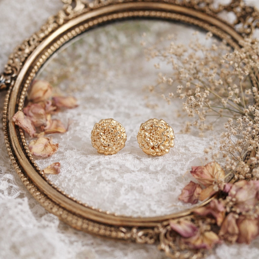 Boucles d’oreilles Souci