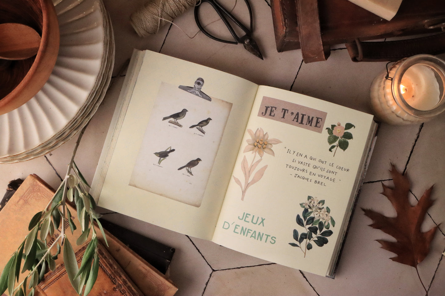 Livre de stickers "Le Bazar"