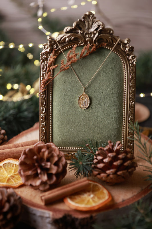 Collier Forêt de Nuit