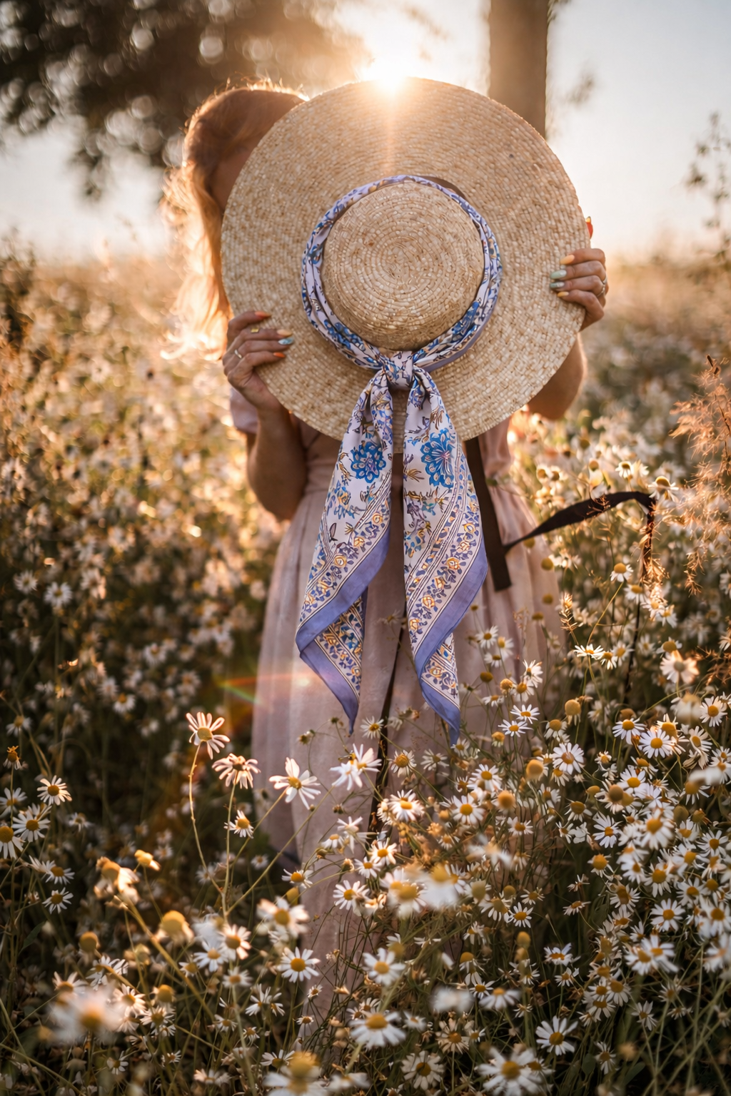 Foulard "Kiala Céleste"