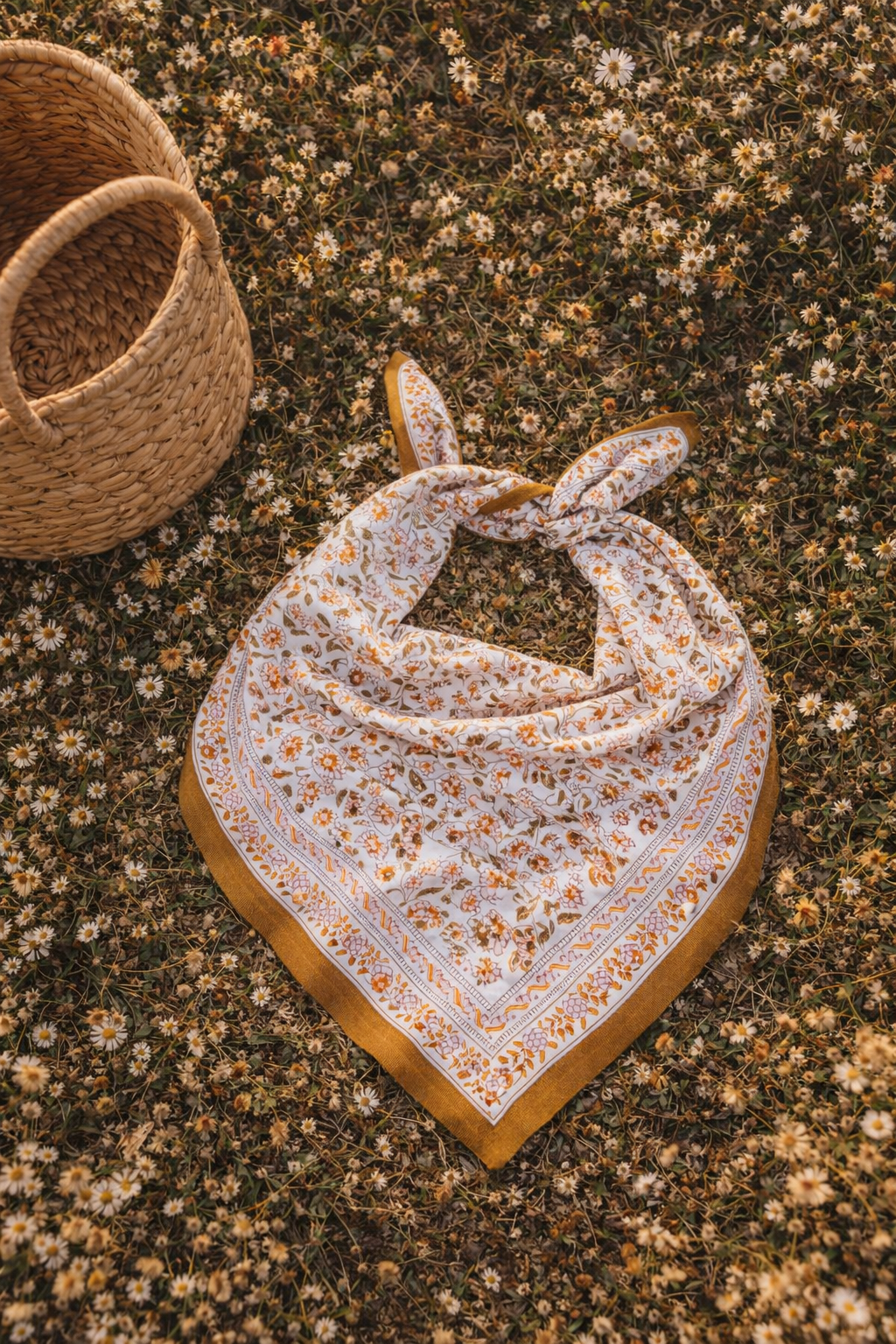 Foulard "Edel Kaki"