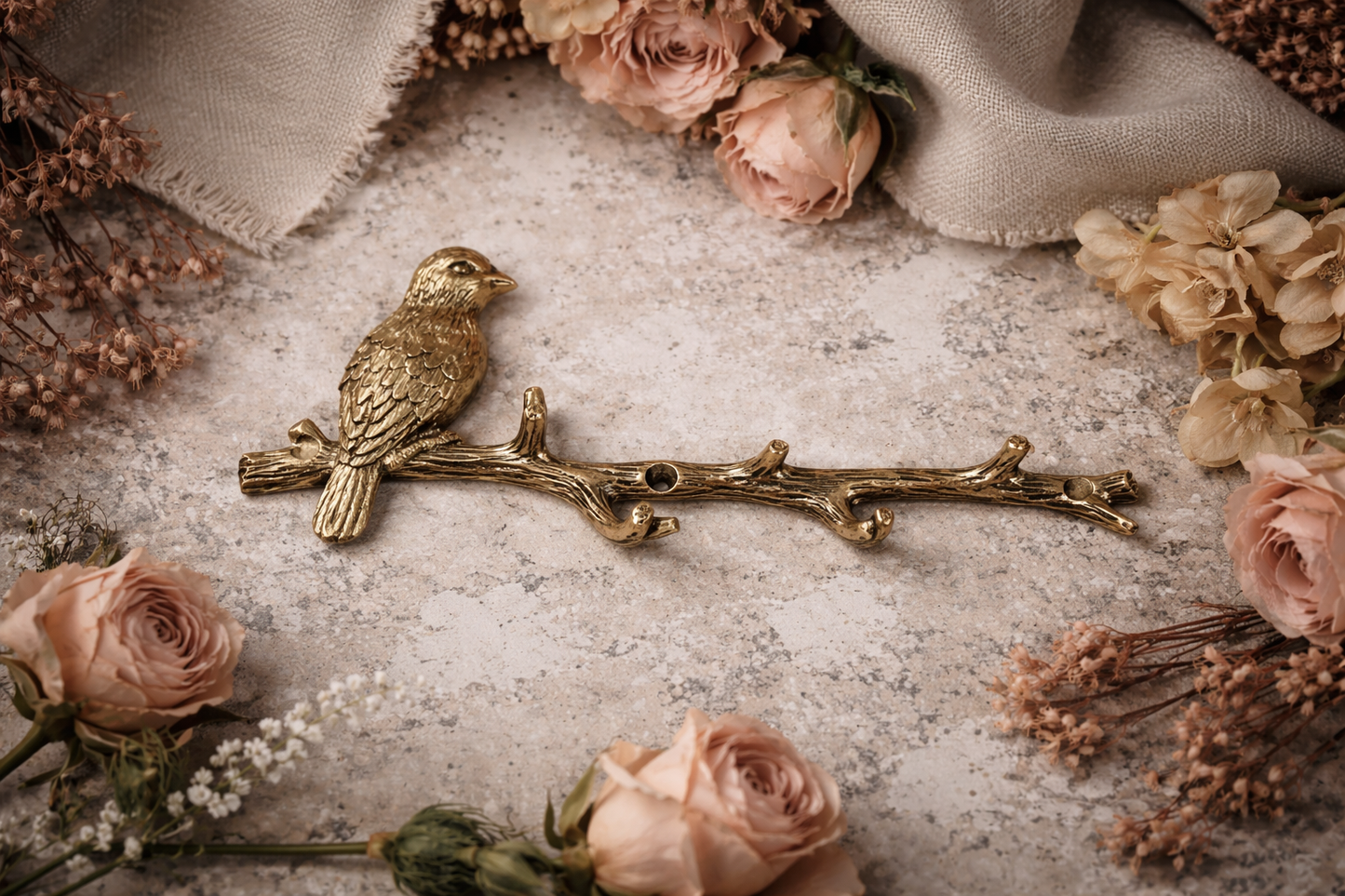 Crochet Oiseau & Branche