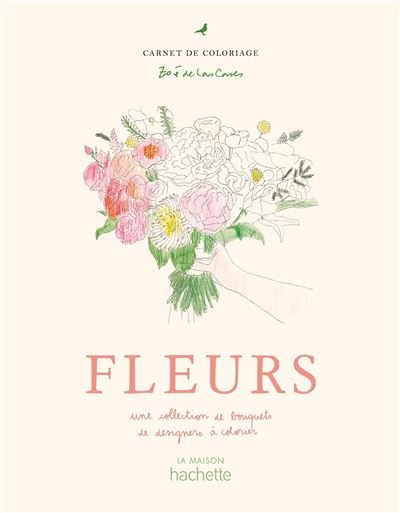 Cahier de coloriage "Fleurs"