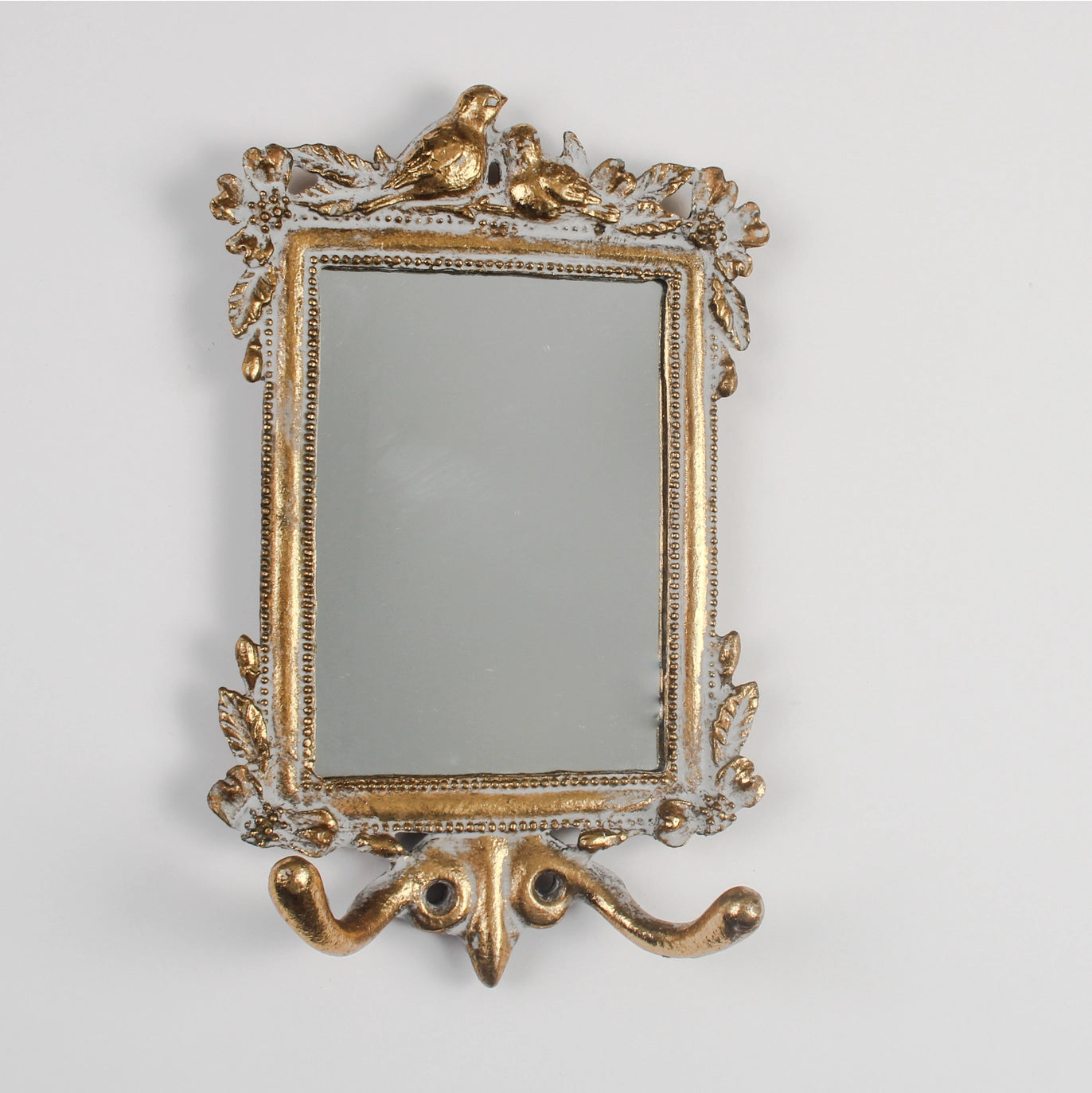 Miroir vieilli Oiseau