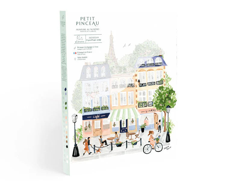 Peinture au numéro "Ville de Paris"