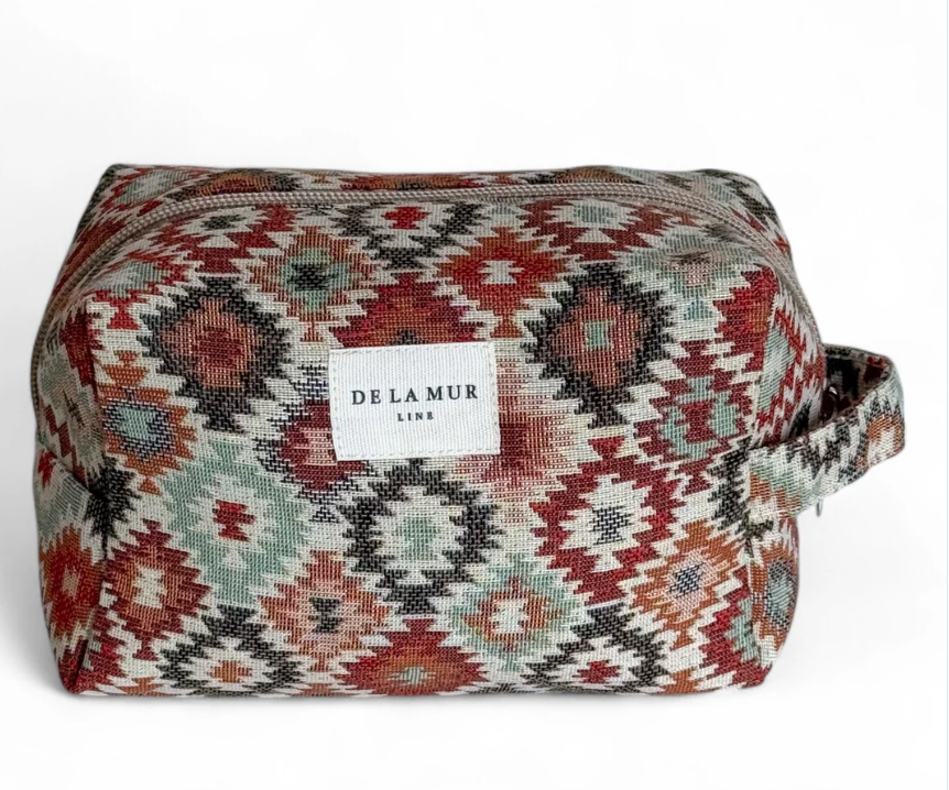 Trousse de toilette "Imprimé losange"