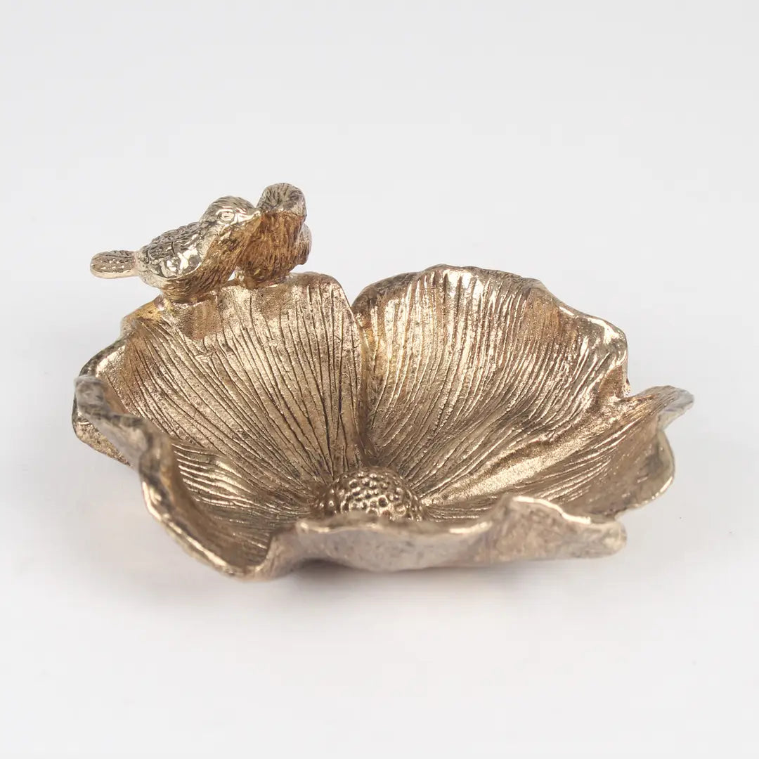 Plat à bijoux Fleur & Oiseaux