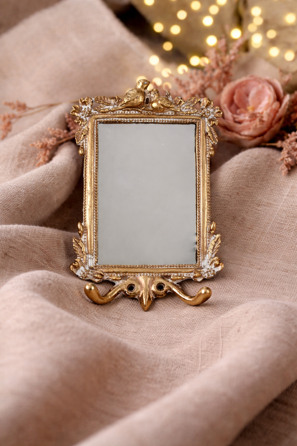 Miroir vieilli Oiseau