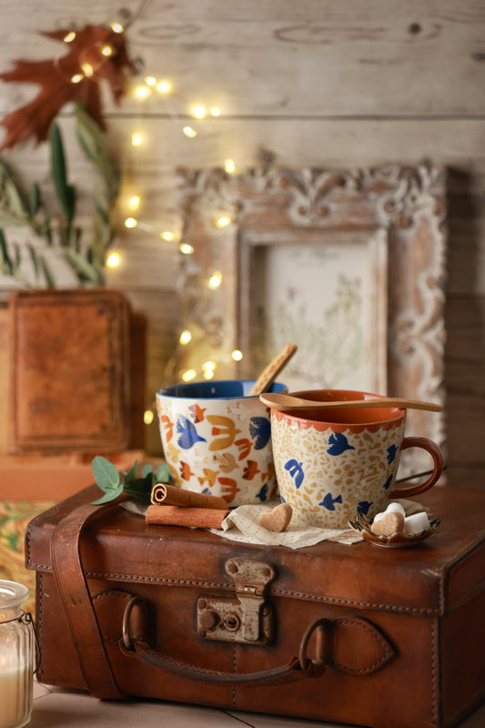 Ensemble de Tasses Oiseaux