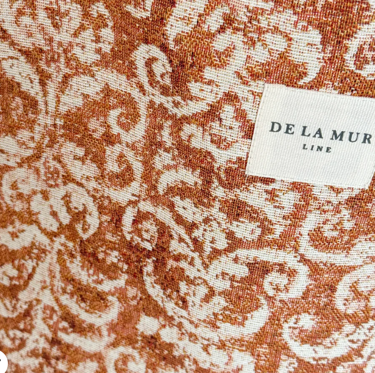 Sac "Jacquard orangé"