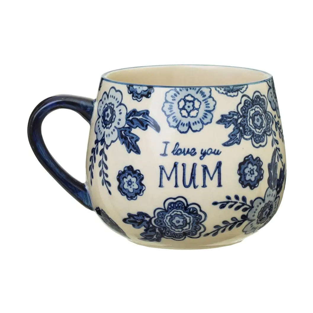 Tasse vintage "I Love You Mum"